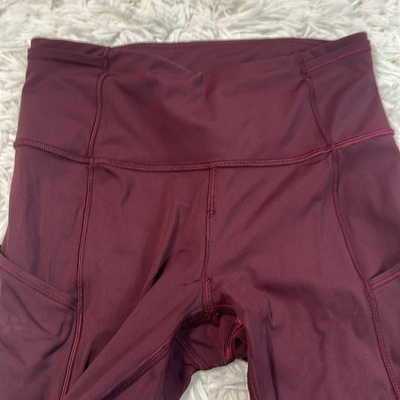 Lululemon Fast and Free Crop II 19" *Non-Reflective - Picture 2 of 7